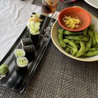 Hosomaki and Edamame   at Buddha & Sakura in Calheta