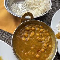Chana masala - ask to remove the cream to make it vegan.   at Buddha & Sakura in Calheta