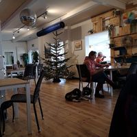 Christmas decs up 😊🤶🎅⛄ at Blue Bar in Porthtowan