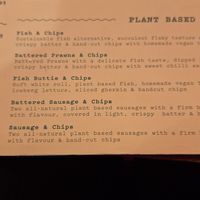 Several pant based options on the menu 🌱🌱🌱👌🏻👌🏻👌🏻 at Golden Union in London