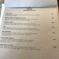 Menu 1 at The Coven in Wigan