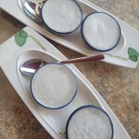 Dessert succulent qui se mange chaud. at Mum Aroi in Offenburg