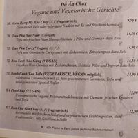 Menu: Main courses at Tradition aus Vietnam in Aachen