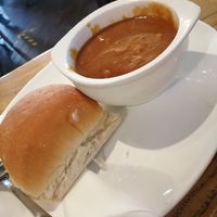 Lentil and Vegetable soup at The Commercial Inn in Inverkeithing