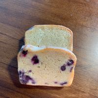 Lemon and blueberry loaf my fave was blueberry!!  at Living on the Veg in Manahawkin