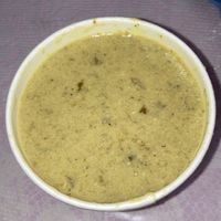 New England chowder  at Living on the Veg in Manahawkin