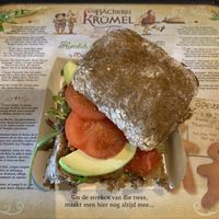 Broodje gegrilde groenten  at Efteling in Kaatsheuvel