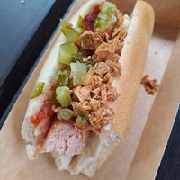 Hot dog at Efteling in Kaatsheuvel