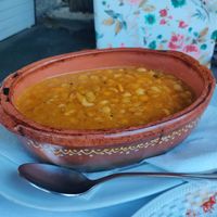 Prebranac - baked beans at Donji Grad in Belgrade