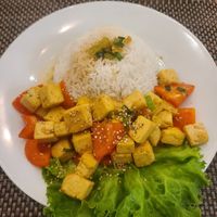 Teriyaki tofu at Asia Food By Pralet in Pula