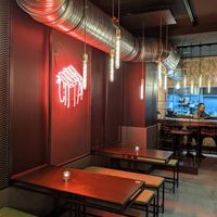 inside at Bodhicitta Vegan Bowl in Berlin