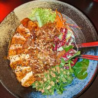 dish #1 at Bodhicitta Vegan Bowl in Berlin