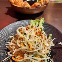 Papaya salad at Bodhicitta Vegan Bowl in Berlin