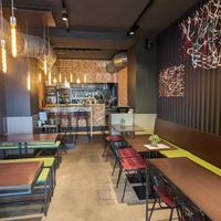 Interior at Bodhicitta Vegan Bowl in Berlin