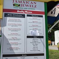 Sandwiches, etc at Jamaican Jewelz in Brattleboro