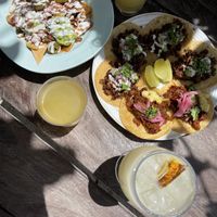 Vegan taco truck   at The House of AïA in Playa Del Carmen