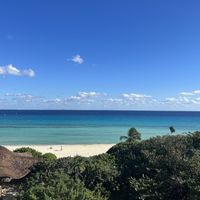 View from our room  at The House of AïA in Playa Del Carmen