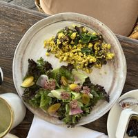 Tofu scramble  at The House of AïA in Playa Del Carmen