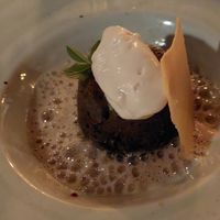 Matcha lava cake at UME in Playa Del Carmen