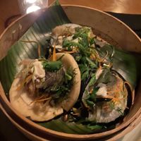 Vegan Bao, including charcoal activated one!🥹  at UME in Playa Del Carmen