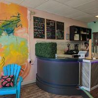 Counter at Wonderland Milkshake and Smoothie Bar in Bridgewater