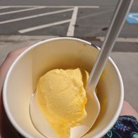 Vegan gelato. They are just testing it out so hopefully it turns into permeant at Wonderland Milkshake and Smoothie Bar in Bridgewater