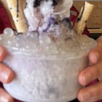 Blueberry boba dessertt  at PhoLicious in Bloomingdale