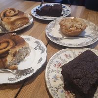 vegan cakes at Blue Bee in Darmstadt