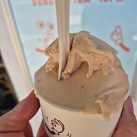 Peach lychee tea (special) at Chicho Gelato in Perth