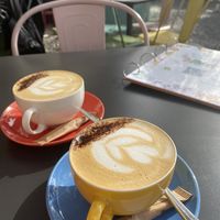 Cappuccino with oat milk  at Art Food Corner in Funchal