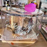 Some of the vegan treats at Shore. Coffee by the Coast in Felixstowe