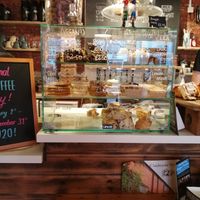 Cake counter at The Cook in The Nook in Cosby