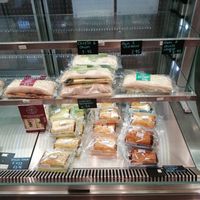 Vegan options are Italian antipasti ciabatta, mushroom toastie, sausage roll at Jenno's Coffee House in Leicester