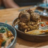 Italian Style Soya Meatballs at The Gallery in Ipswich