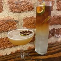 Cuban daiquiri and dark and stormy cocktails at The Gallery in Ipswich