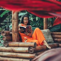 Recreation zone at Yay Sustainable Restaurant Lodge in Magdalena