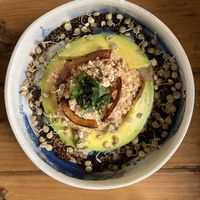 carribbean arepa  at Yay Sustainable Restaurant Lodge in Magdalena