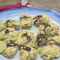 🥖🥑 Sourdough Toast with Guacamole 💰 25k at Yay Sustainable Restaurant Lodge in Magdalena