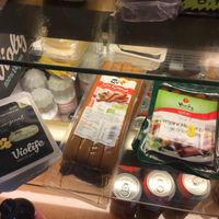 Vegan products  at Loving Hut in Menton