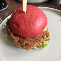 1001 nacht burger (lentils)  at Rothen-Burger in Rothenburg Ob Der Tauber