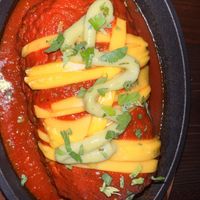 Vegan plant-based burrito  at Cuan Mor in Oban