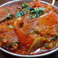 Vegetable Rogan Josh at Passage To India in Whitby