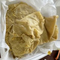 Veggie roti  at Caribbean Hot Pot Grill in Houston