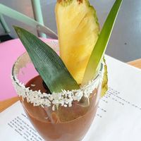 Rum chocolate pot at Meat is Dead in Leeds