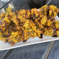 Kale pakora  at Rooh in Horsham