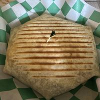 crunchwrap 😳  at L&L Libations in Bellingham