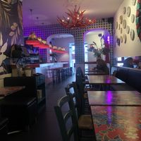 Inside  at La Rosa Negra in Madrid