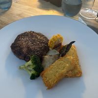 Vegan burger   at Avista Restaurant in Funchal