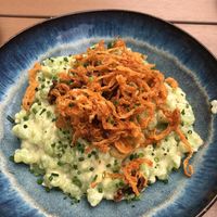 Green Cheese Spätzle  at Emmi's Kitchen in Augsburg