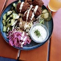 Falafel Bowl at Emmi's Kitchen in Augsburg
